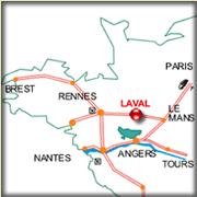 Plan d'accès au gîte